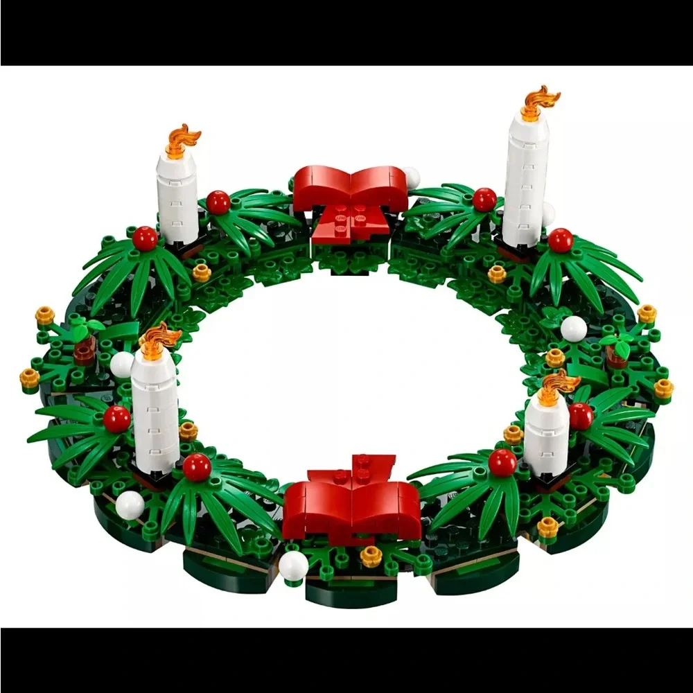 RETIRED - LEGO 40426 Holiday Christmas Wreath 2-in-1 - 510 Pieces  New SEALED